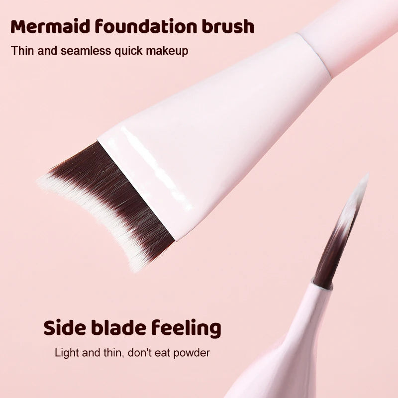 1/8Pcs Makeup Brushes Set Eye Shadow Foundation Cosmetic Brush Eyeshadow Blush Beauty Soft Hair Make Up Tools With/Without Bag